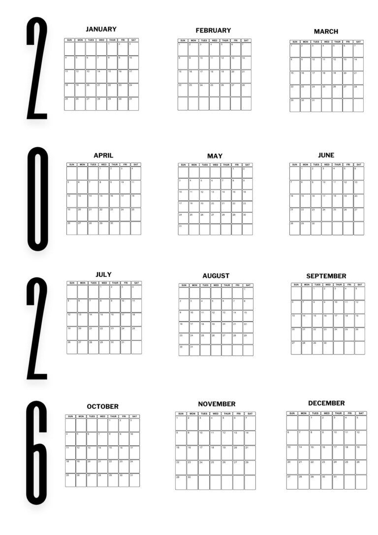 Indonesia Calendar with Holidays 2026 Free Printable